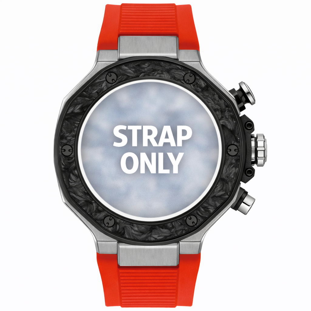 Tissot T-Race Moto GP T603051885 Red Rubber Strap - Genuine OEM