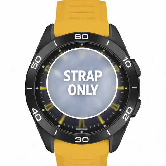 Tissot T-Touch Connect T603050647 Yellow Silicone Strap - 21mm Genuine OEM