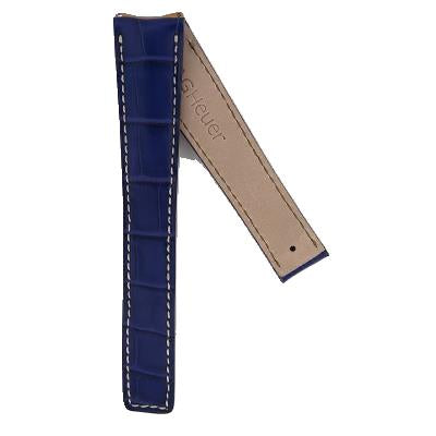 TAG Heuer FC6065 WH514 6000 Alligator Strap Violine 19.5mm - Genuine OEM
