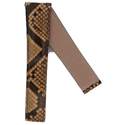 TAG Heuer Monaco FC6187 CW2114 Brown Python Strap 22mm - Genuine OEM