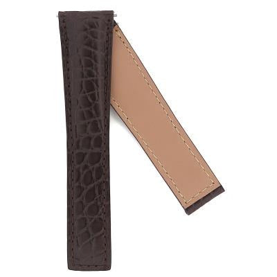 TAG Heuer Monaco FC6188 CW2114 Brown Alligator Strap 22mm - Genuine OEM