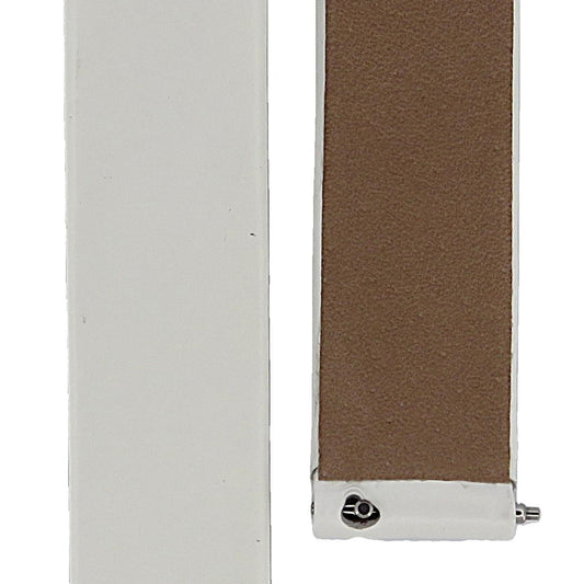 TAG Heuer New Link FC6193 WJ1313-0 White Calfskin Strap 14mm - Genuine OEM