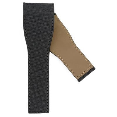 TAG Heuer Microtimer FC6200 CS111F Dark Grey Fabric Leather Strap 31.50mm - Genuine OEM