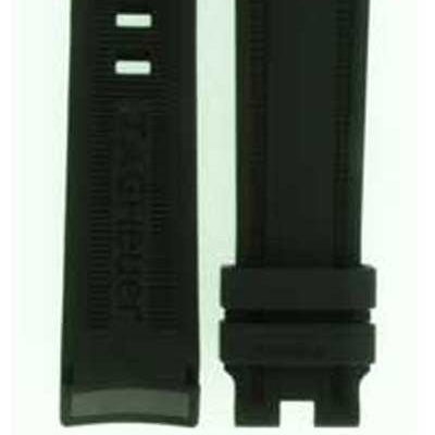 TAG Heuer Aquaracer FT8019 CAK2110 Black Rubber Strap 21mm - Genuine OEM