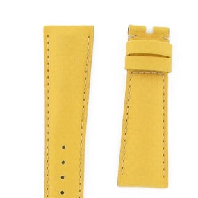 OMEGA Coramide (Kevlar) Yellow Padded Ladies Strap 529.05.042 20mm Ref 97670081 EAN 7612882050689 – Genuine OEM