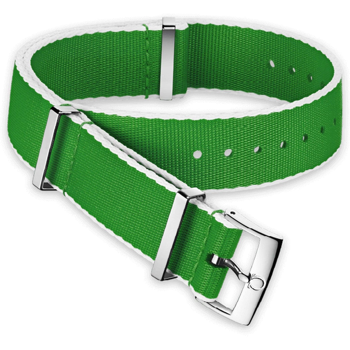 OMEGA NATO Polyamid Green Strap 22mm Ref 031CWZ010716, 7613304233963 – Genuine OEM