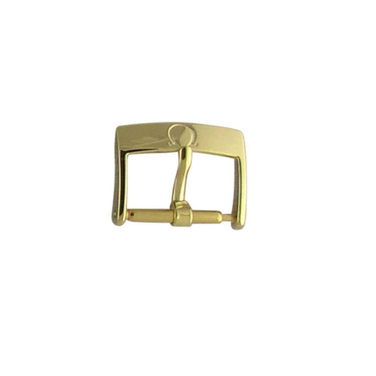 OMEGA Yellow Gold-Plated PVD Buckle 16 mm Tongue Style Steel Ref 94511601, 7612882041830 – Genuine OEM